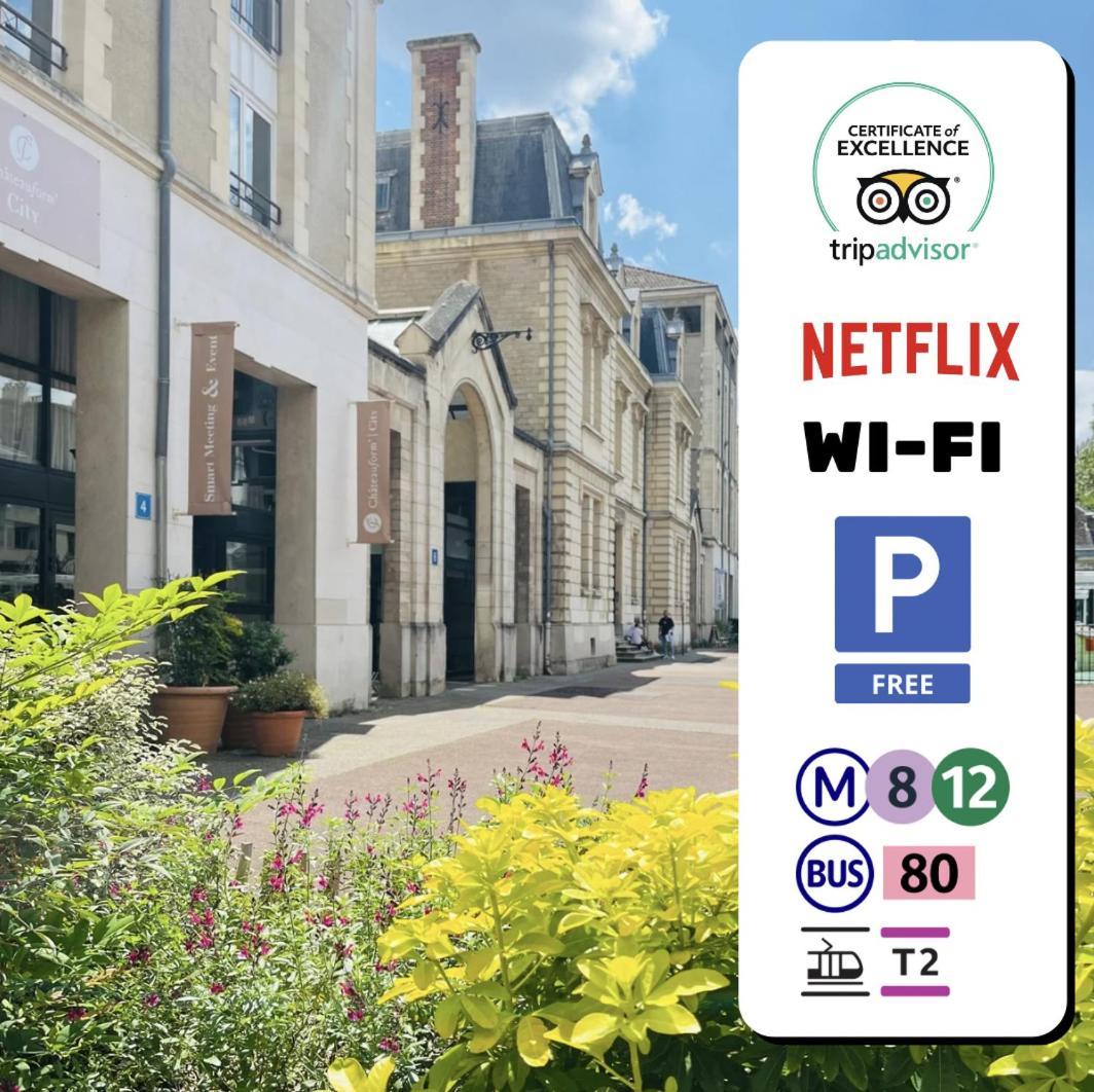Full Appartment - Paris Porte De Versailles 伊西莱穆利诺 外观 照片